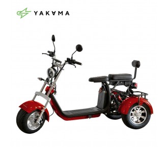 Трехколесный электроскутер YAKAMA AP-H0003G